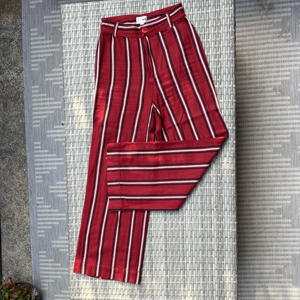 Amuse society cropped flare pants